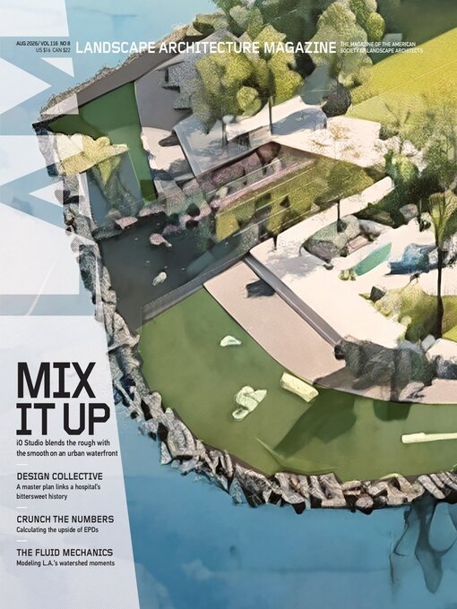 Cover image for Landscape Architecture Magazine